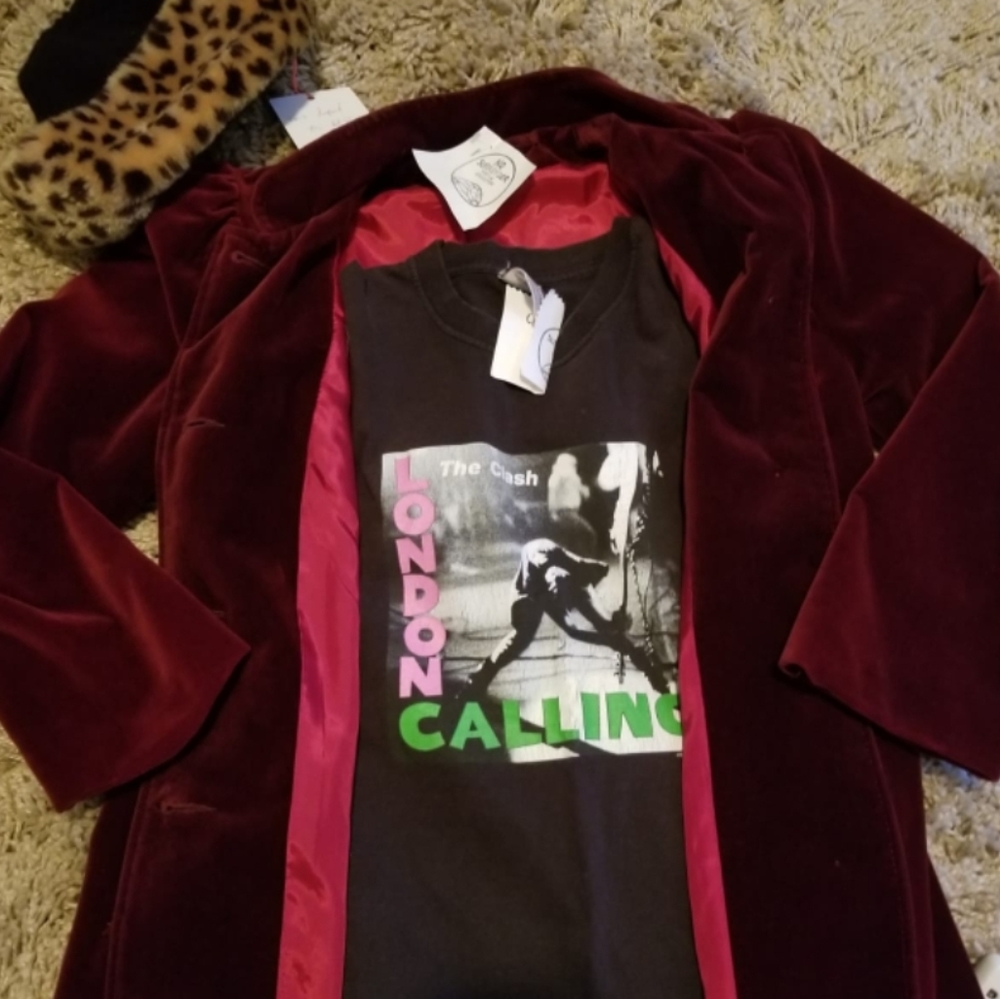 Maroon Velvet Coat